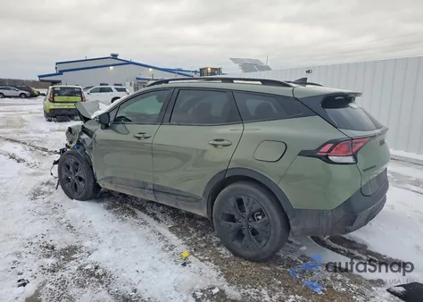 2025 Kia Sportage X Line из США, поврежденный, VIN KNDPYDDH1S7272405